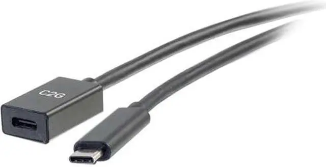 Alt view image 3 of 5 - C2G 28655 C2G 1FT USB C EXTENSION CABLE - 5G 3A - MALE TO FEMALE - USB TYPE C EXTENSION CA