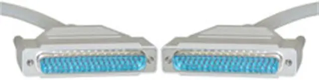 Main image of CableWholesale 10D4-01110 Serial Cable DB37 Male UL rated 37 Conductor 1:1 10 foot