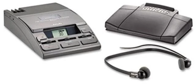 Main image of Philips LFH072052 Desktop Analog Mini Cassette Transcriber Dictation System