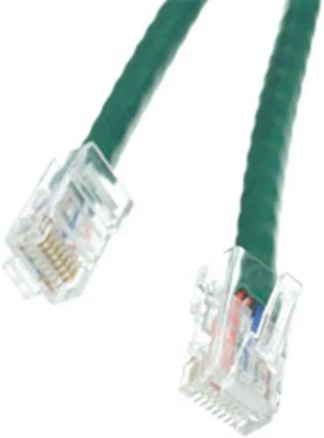 Alt view image 4 of 5 - CAT6, UTP, Bootless, 500MHz, Yellow, 1 ft