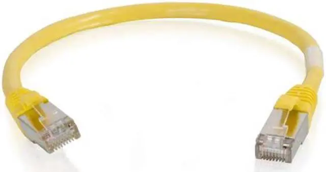 Alt view image 3 of 7 - C2G 00872 C2G 20FT CAT6 SNAGLESS SHIELDED (STP) NETWORK PATCH CABLE - YELLOW