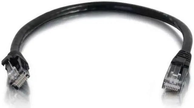 Alt view image 4 of 12 - C2G 00730 Cat6a Cable - Snagless Unshielded Ethernet Network Patch Cable, Black (8 Feet, 2.43 Meters)
