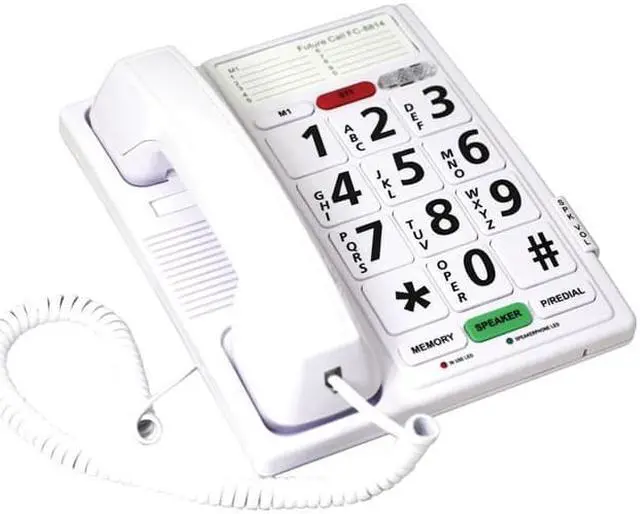Alt view image 2 of 2 - Future Call FC-8814 Big Button Speaker Phone