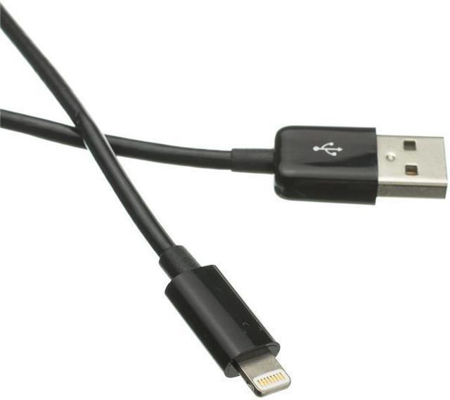 Alt view image 4 of 4 - Cable Wholesale USB Type A Male / Mini-B Male Cable 5 Pin 1 ft - Black