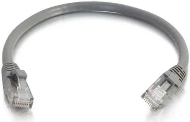 Alt view image 2 of 13 - Cables To Go 00656 Cat6a Snagless Unshielded (UTP) Network Patch Cable, Gray (2 Feet/0.60 Meters)