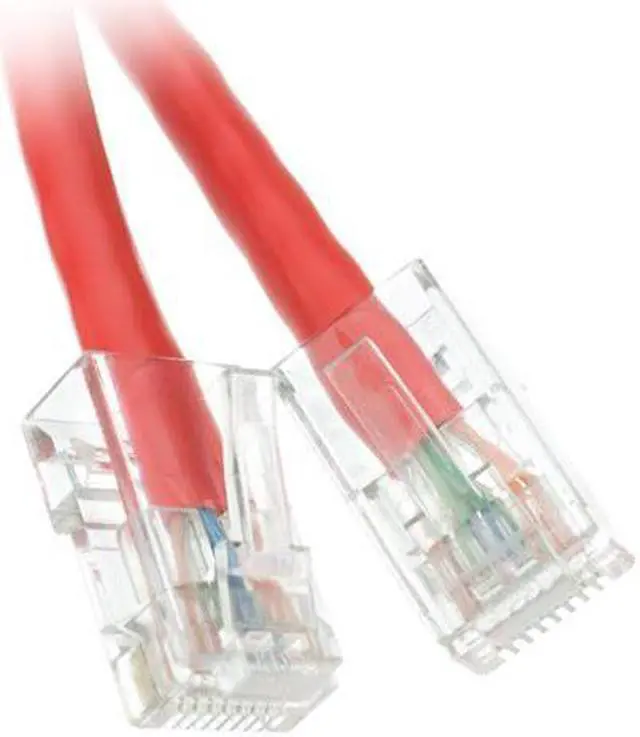 Alt view image 4 of 4 - CAT6 Cable, UTP, Bootless, Red, 500MHz, 1 ft