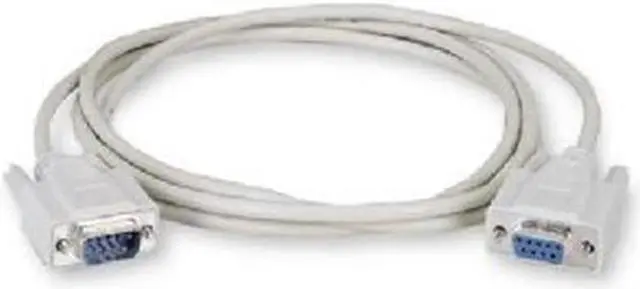 Alt view image 2 of 9 - Black Box BC00230 RS-232 Serial Cable - Shielded, PVC, Molded, DB9 Male/Female with Thumbscrews, 10 ft.