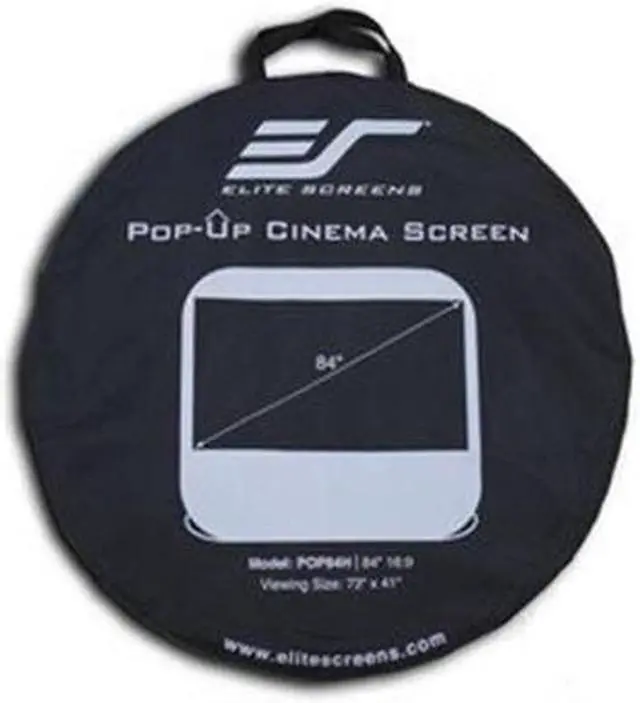 Alt view image 4 of 20 - Elite Screens POP92H 92In Pop-Upcinema Portable Screen 16:9 Table Top