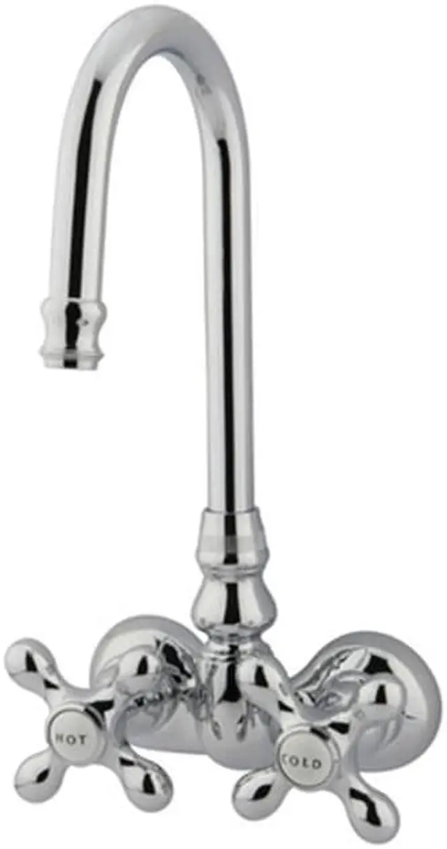 Main image of Kingston Brass CC78T1 Wall Mount Clawfoot Tub Filler