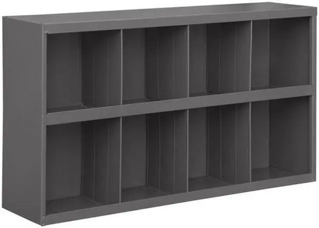 Alt view image 3 of 3 - DURHAM MFG 393-95 Prime Cold Rolled Steel Pigeonhole Bin Unit , 8 1/2 in D x