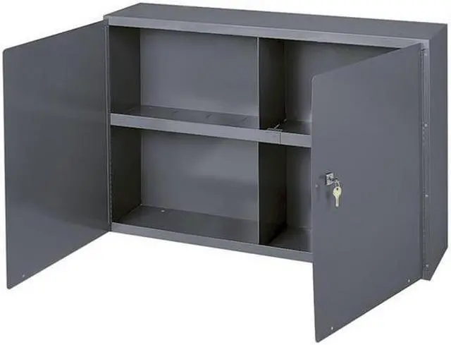 Alt view image 3 of 4 - DURHAM MFG 343-95 20 ga. Steel Deep Utility Cabinet with Lock, 33-3/4" W,