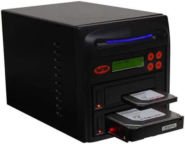 Alt view image 5 of 7 - Systor 1:1 SATA Hard Drive Duplicator & Sanitizer - 5.4GB/Min - Copy & Erase 2.5 SDD Solid State & 3.5 HDD Disks (SYS101HS-DP) - 90MB/Sec, Dual Port Hot Swap
