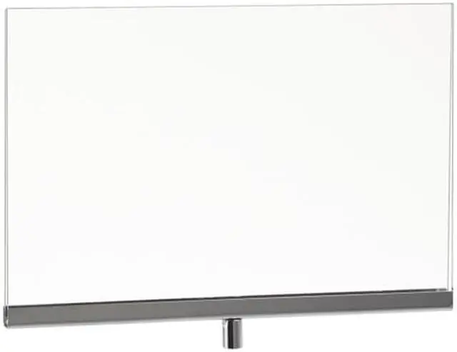 Main image of Econoco PJ711 11 W x 7 H in. Acrylic Sign Holder With 0.38 in. Fitting