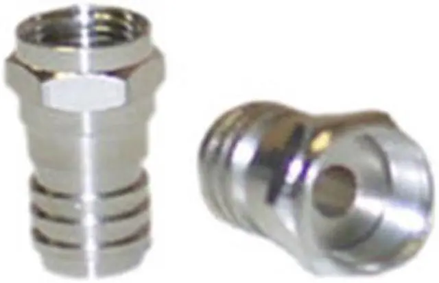 Alt view image 3 of 3 - Cable Wholesale RG6 BNC Male Twist On Connector For RG6 Coaxial Cable