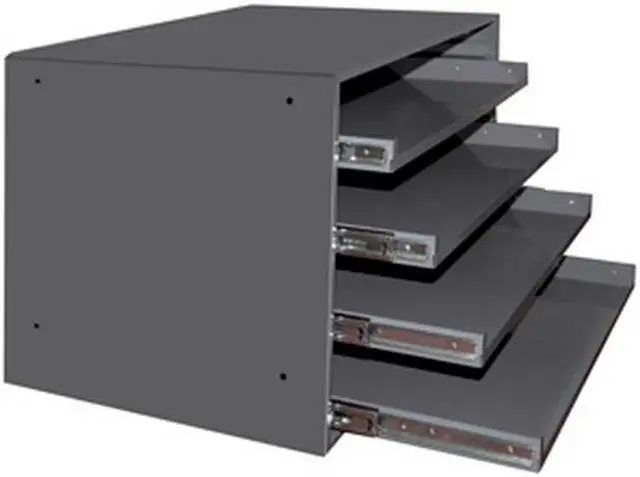 Alt view image 2 of 3 - DURHAM MFG 303B-15.75-95 Drawer Cabinet, 15-3/4 x 20-3/8 x 14-7/8