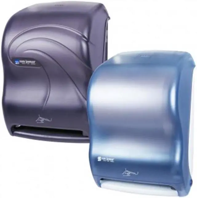 Alt view image 3 of 6 - San Jamar T1470WHCL Smart System With Iq Sensor Towel Dispenser, 16 1/2 X 9 3/4 X 12, White/Clear