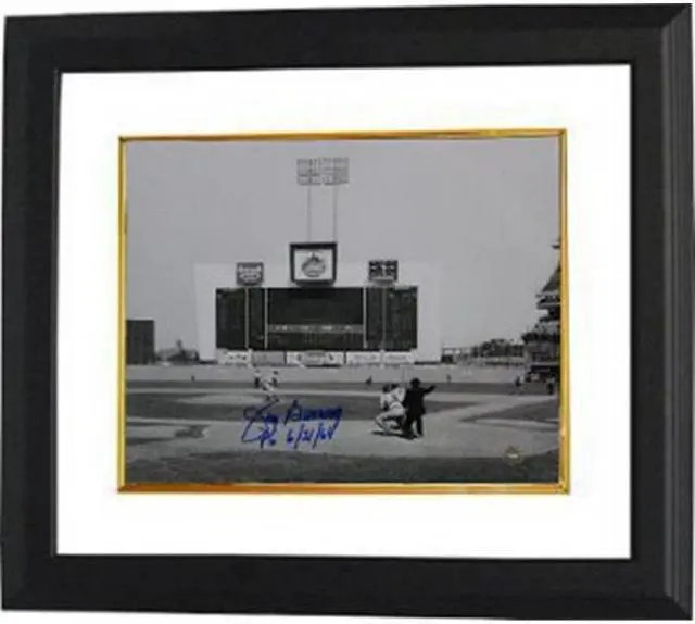 Main image of Jim Bunning signed Philadelphia Phillies 8X10 B&W Photo PG 6/21/64 Custom Framed- Steiner Hologram