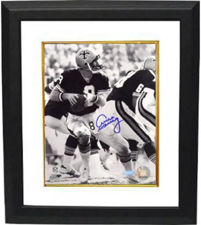 Alt view image 2 of 2 - Athlon CTBL-BW17264 Archie Manning Signed New Orleans Saints 8 x 10 Photo Vintage B&W Custom Framed - Steiner Hologram