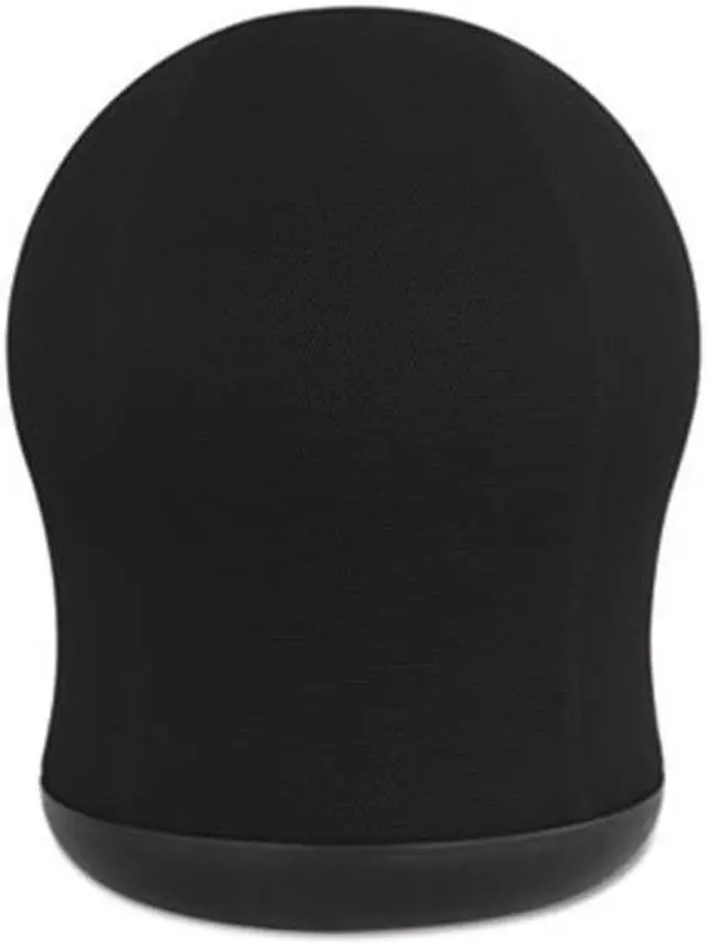 Alt view image 3 of 7 - Zenergy Swivel Ball Chair, 17 1/2" Diameter X 23" High, Black Mesh