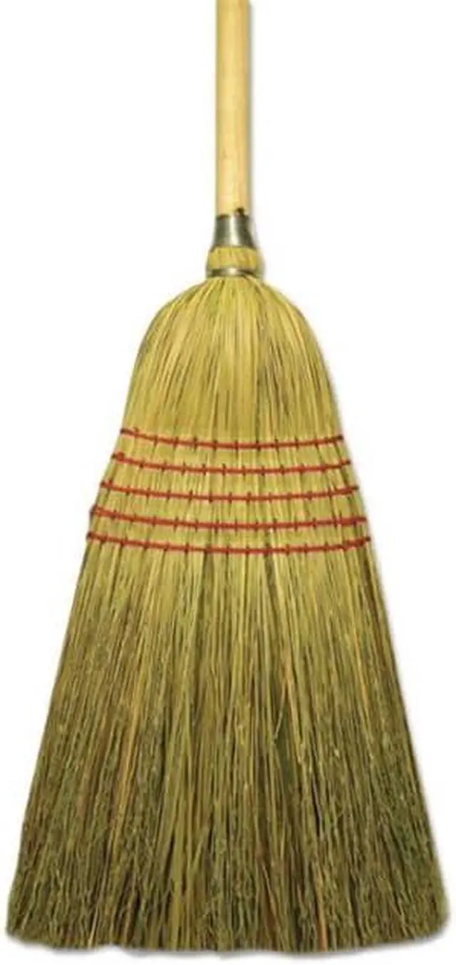 Alt view image 3 of 6 - Boardwalk Corn/Fiber Lobby Brooms 53.5" Natural 6/Carton BR10004