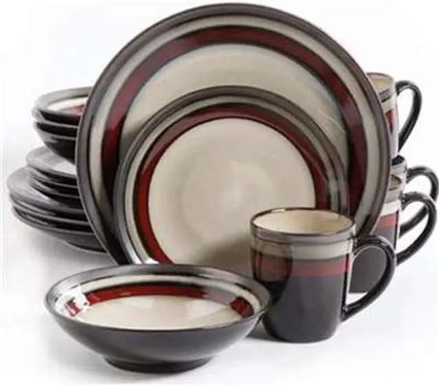 Main image of Ge Lewisville Dw Red 16Pc