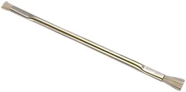 Alt view image 2 of 2 - Gordon Brush 1010Ck .19 In. Tapered  .25 In. Flat Hog Bristle And Zinc Plate Steel Applicator Brush   Case of 25