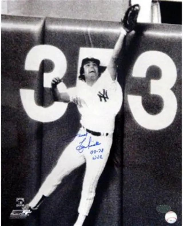 Main image of Athlon CTBL-014251 Lou Piniella Signed New York Yankees B&W Photo Sweet & 77-78 WSC - 16 x 20