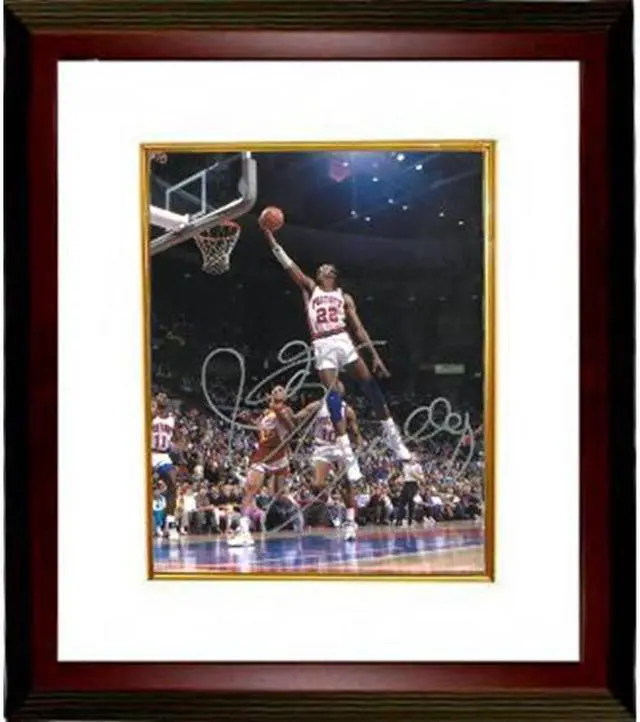 Main image of Athlon CTBL-MW14535 John Salley Signed Detroit Pistons Photo Custom Framed - 8 x 10