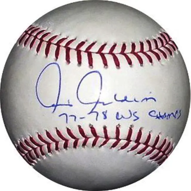 Main image of Chris Chambliss signed Official Major League Baseball 77-78 WS Champs (Indians/Yankees/Braves)