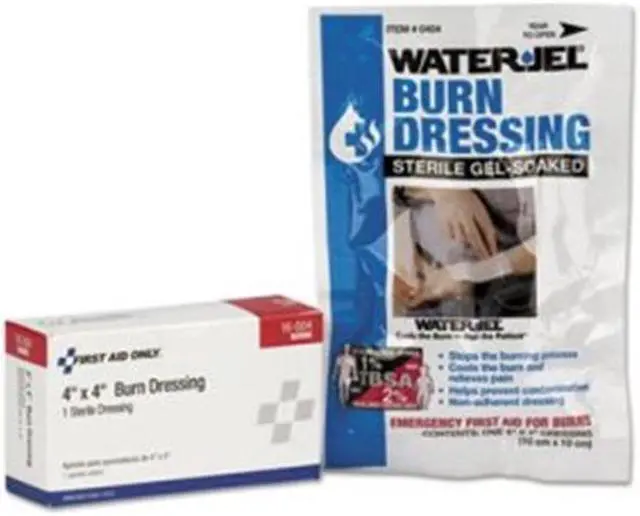 Alt view image 2 of 7 - First Aid Only SmartCompliance Refill Burn Dressing 4 x 4 White 16004