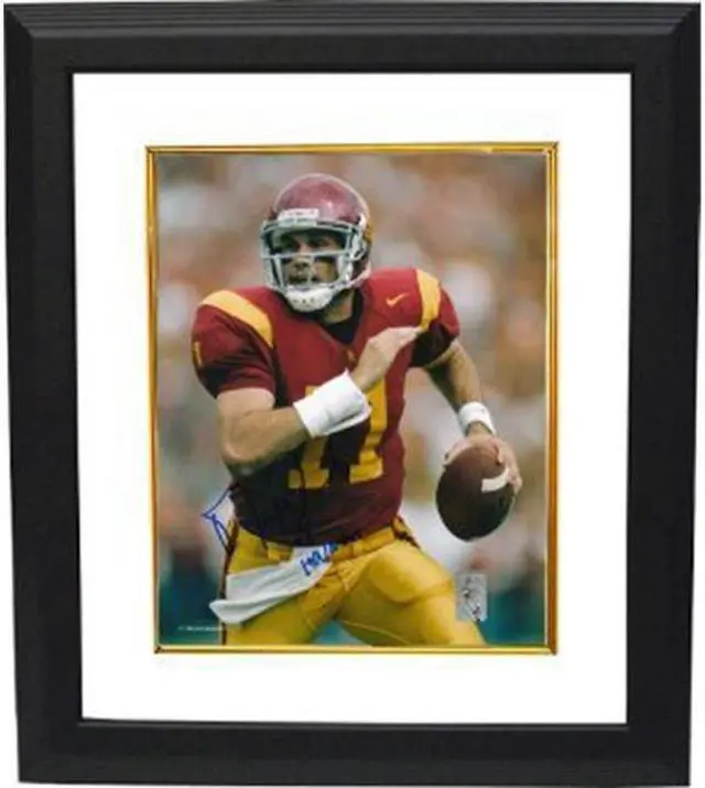 Main image of Matt Leinart signed USC Trojans 8x10 Photo Custom Framed 04 Heisman- Leinart Hologram