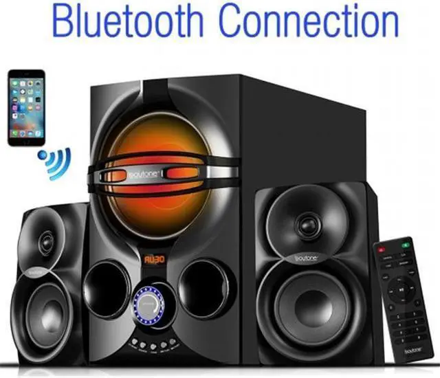 Alt view image 15 of 20 - Boytone BT-324F Bluetooth Speaker System