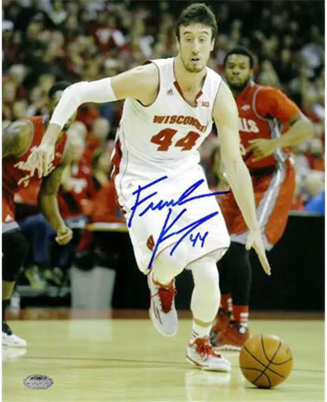 Alt view image 2 of 2 - Athlon CTBL-016520 Frank Kaminsky Signed Wisconsin Badgers Photo - Jersey - White - 16 x 20