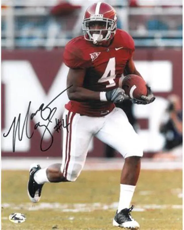 Main image of Athlon CTBL-011062 Marquis Maze Signed Alabama Crimson Tide 8 x 10 Photo
