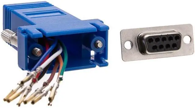 Alt view image 3 of 5 - Cable Wholesale DB25 Male / RJ45 Modular Adapter, Color Black