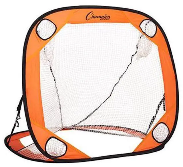 Alt view image 4 of 8 - Champion Sports LG44 Lacrosse Pop Up Target Trainer - 4 ft x 4 ft