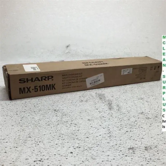 Alt view image 2 of 2 - Main Charger Maintenance Kit for Sharp MX-510MK MX-4110N, MX-4111N, MX-4140N, MX-4141N, MX-5110N, MX-5111N, MX-5140N, MX-5141N, Genuine Sharp Brand