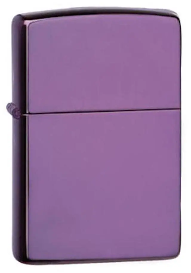 Alt view image 12 of 16 - Zippo ZOZO24747 Traditional Lighter Deep Purple Abyss Ligher Type Tradi