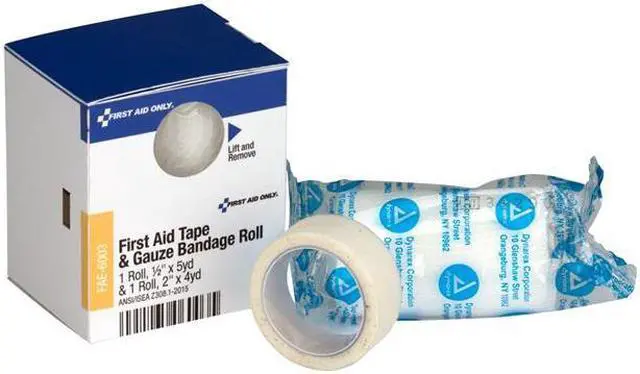 Alt view image 5 of 11 - First Aid Only First Aid,Gauze Pd/Tpe,Be FAE6003
