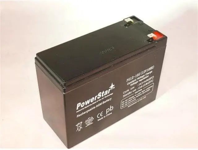 Alt view image 5 of 5 - 12V 10AH Universal Multipurpose Rechargeable Sealed Lead Acid Battery with F2