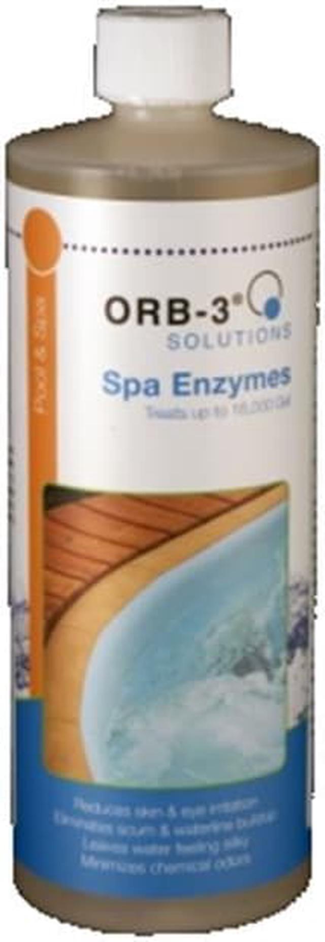 Alt view image 4 of 5 - ORB-3 Y240-000-1Q Concentrated Spa Enzymes,1 qt.