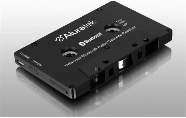 Alt view image 2 of 20 - Aluratek ABCT01F - Universal Bluetooth Audio Cassette Receiver