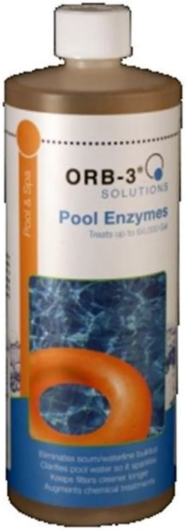 Alt view image 3 of 4 - ORB-3 F839-000-1Q Concentrated Pool Enzymes,1 qt.