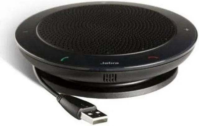 Alt view image 4 of 11 - Jabra Speak 410-M Conferencing Speakerphone W/ USB & External Ringer