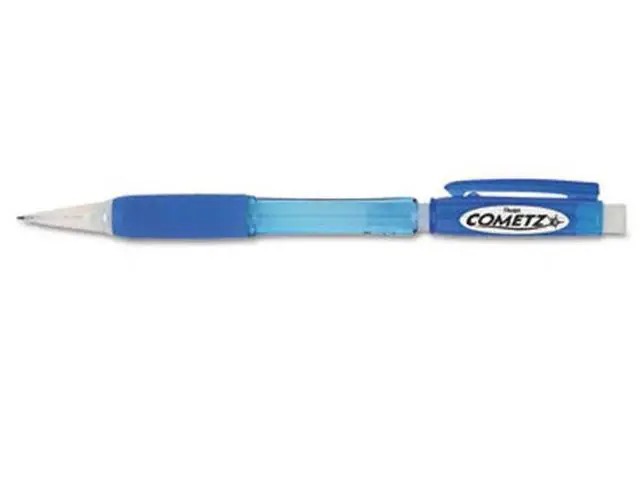 Alt view image 4 of 20 - Pentel Cometz Mechanical Pencil HB #2 .9mm Blue Dozen AX119C