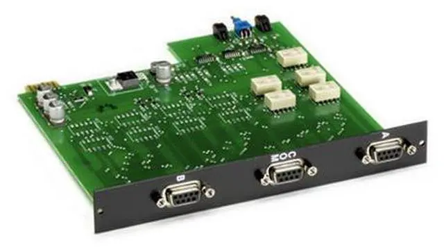 Alt view image 2 of 2 - Black Box SM966A Gang Switch 4U Db9 A/B Card Non -Latching