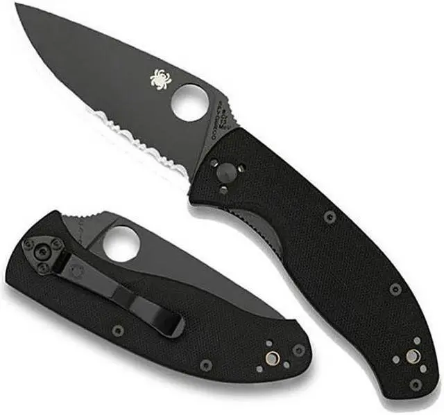 Alt view image 3 of 19 - SPYDERCO C122GBBKPS SPYDERCO TENACIOUS G-10 COMBO BLK