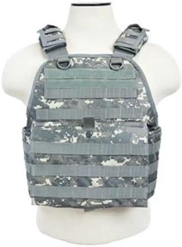 Alt view image 6 of 7 - NcStar CVPCV2924D Plate Carrier Vest-Digital Camo