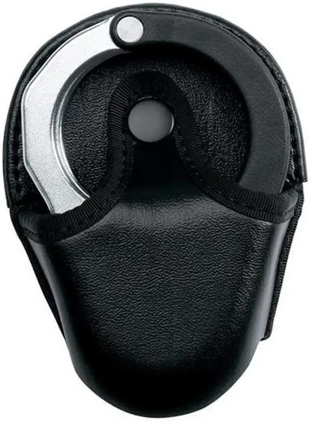 Alt view image 3 of 7 - ASP Open Top Handcuff Case  Ballistic  Black