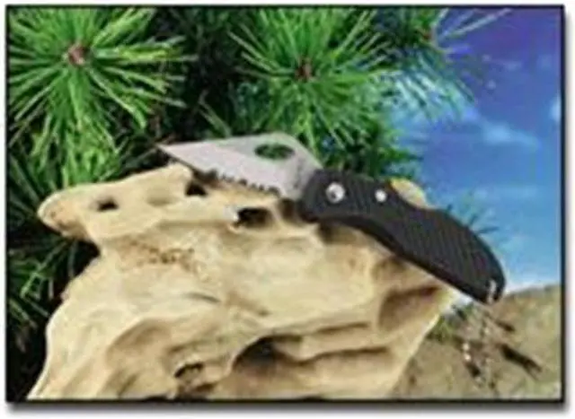 Main image of Maxam Falcon IV Lockback Knife on a Key Chain SK7002